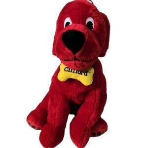 Vintage 2003 Clifford The Big Red Dog Plush Floppy Kohl's Cares For Kids 12"